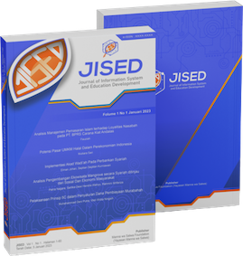 					View Vol. 4 No. 1 (2026): Journal Of Information System And Education Development
				